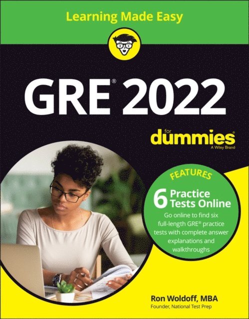 Ron Woldoff - GRE 2022 For Dummies with Online Practice, E-bok. Tillgänglighet: Lägg i varukorg
