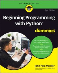 Beginning Programming with Python For Dummies