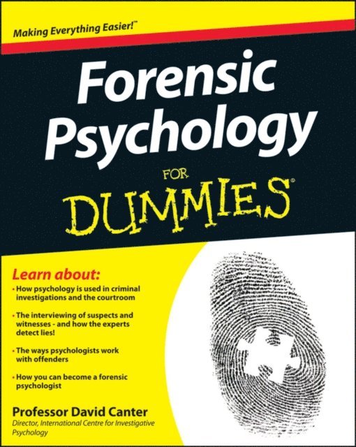 David V. Canter - Forensic Psychology For Dummies, E-bok