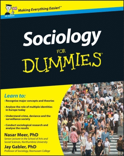 Jay Gabler, Nasar Meer - Sociology For Dummies, UK Edition, E-bok