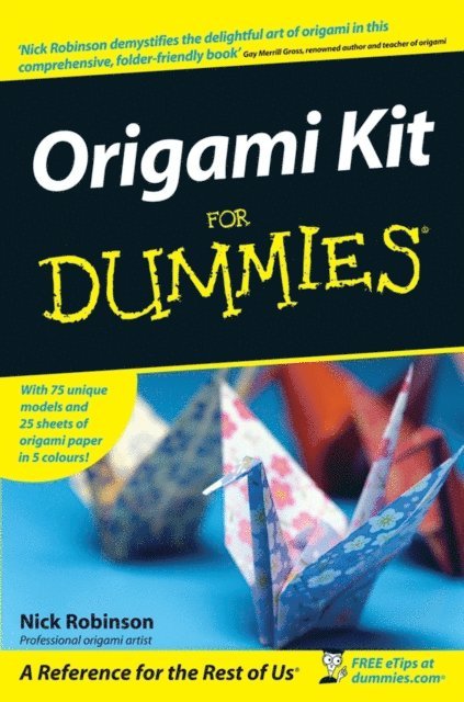 Nick Robinson - Origami Kit For Dummies, E-bok