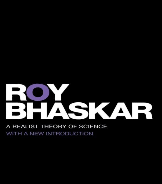 Roy Bhaskar - Realist Theory of Science, E-bok