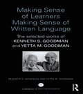 Making Sense of Learners Making Sense of Written Language