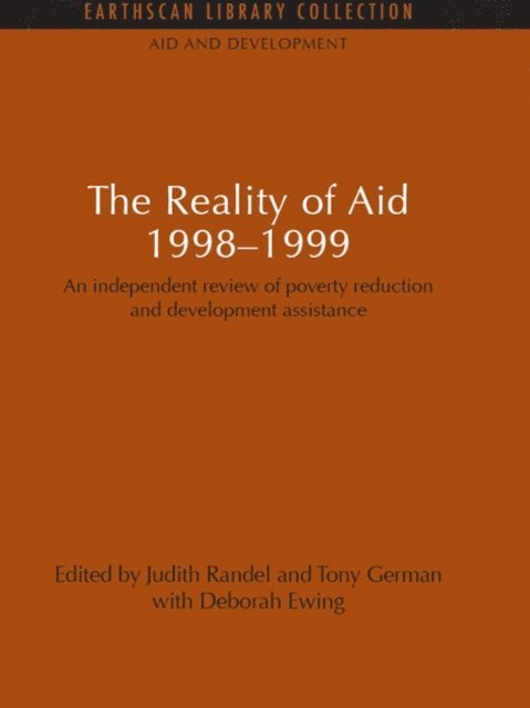 Tony German with Deborah Ewing, Judith Randel - Reality of Aid 1998-1999, E-bok