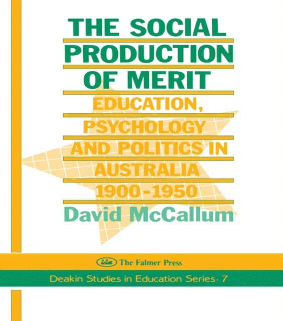 David McCallum - Social Production Of Merit, E-bok