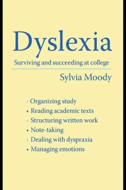 Sylvia Moody - Dyslexia, E-bok