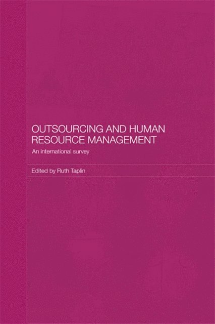Ruth Taplin - Outsourcing and Human Resource Management, E-bok
