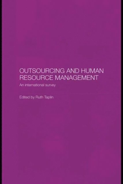 Ruth Taplin - Outsourcing and Human Resource Management, E-bok