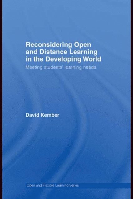 David Kember - Reconsidering Open and Distance Learning in the Developing World, E-bok