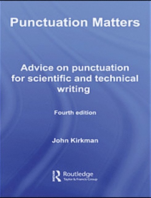 John Kirkman - Punctuation Matters, E-bok