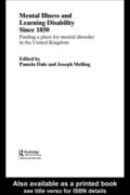 Mental Illness and Learning Disability since 1850