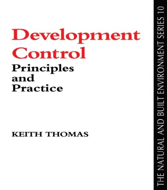Keith Thomas - Development Control, E-bok