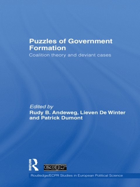 Patrick Dumont, Lieven De Winter, Rudy W. Andeweg - Puzzles of Government Formation, E-bok