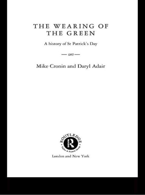 Daryl Adair, Mike Cronin - Wearing of the Green, E-bok