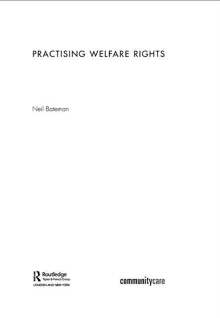 Neil Bateman - Practising Welfare Rights, E-bok