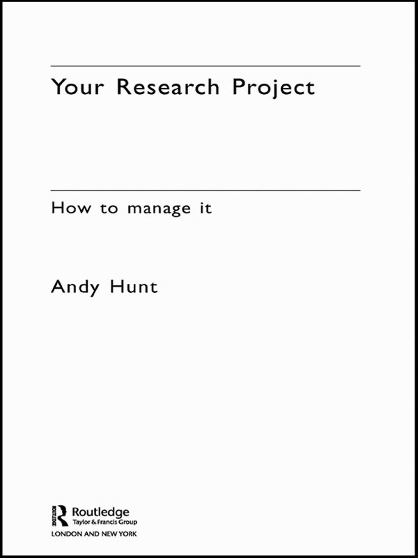 Andy Hunt - Your Research Project, E-bok