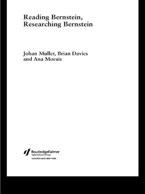 Johan Muller, Ana Morais, Brian Davies - Reading Bernstein, Researching Bernstein, E-bok