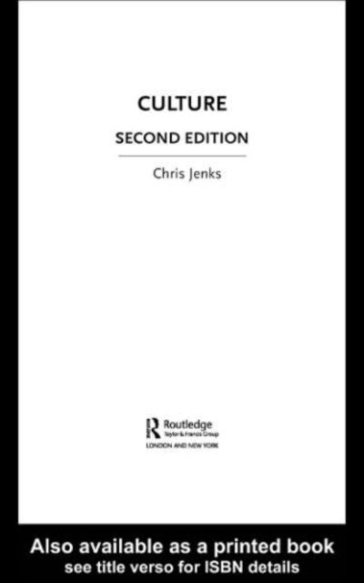 Chris Jenks - Culture, E-bok