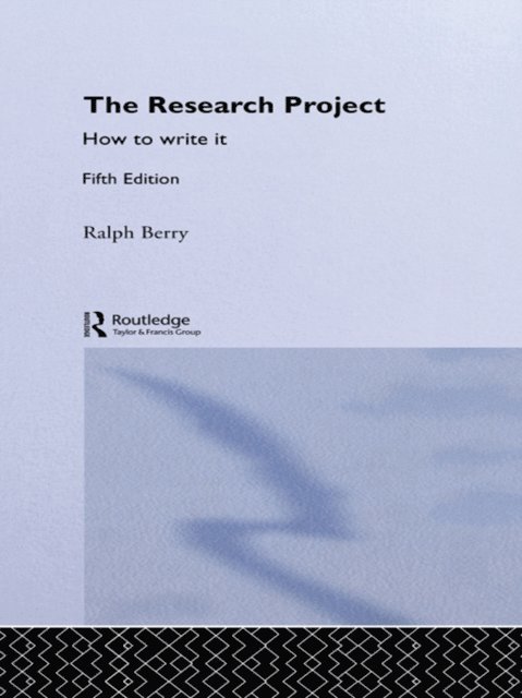 Ralph Berry - Research Project, E-bok