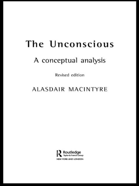 Alasdair Chalmers MacIntyre - Unconscious, E-bok