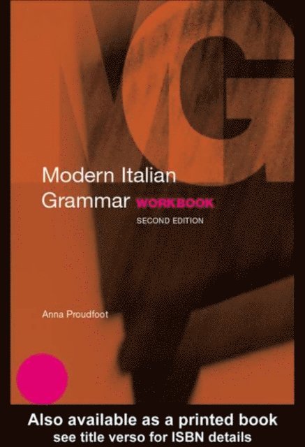 Anna Proudfoot - Modern Italian Grammar Workbook, E-bok
