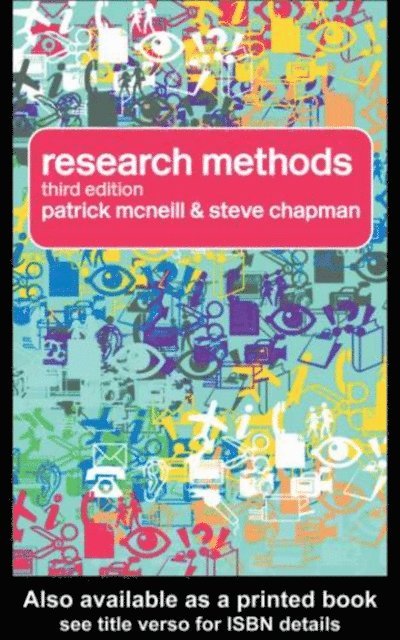 Steve Chapman, Patrick McNeill, Patrick Mcneill - Research Methods, E-bok