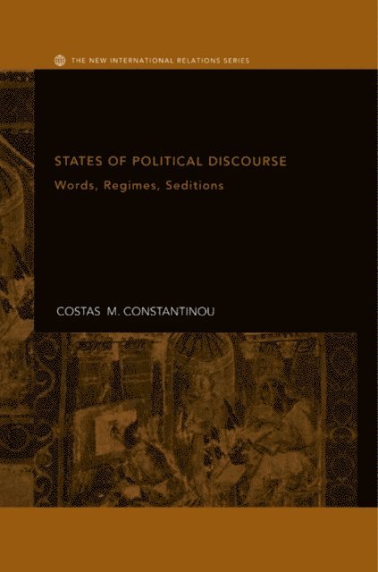 Costas M. Constantinou - States of Political Discourse, E-bok