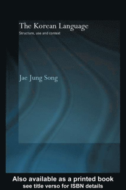 Jae Jung Song - Korean Language, E-bok