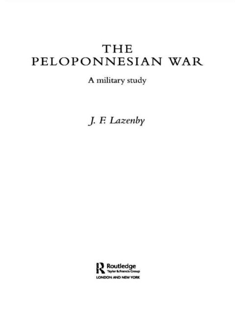 J.F Lazenby, Professor J F Lazenby - Peloponnesian War, E-bok. Tillgänglighet: Lägg i varukorg