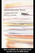 Surviving Your Thesis