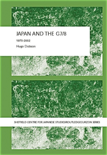 Hugo Dobson - Japan and the G7/8, E-bok