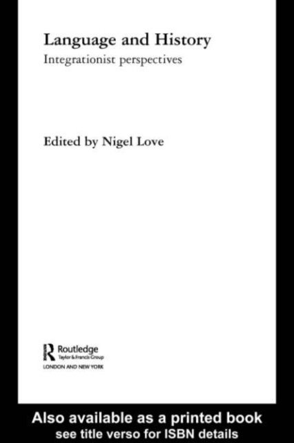 Nigel Love - Language and History, E-bok