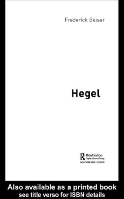 Frederick Beiser - Hegel, E-bok