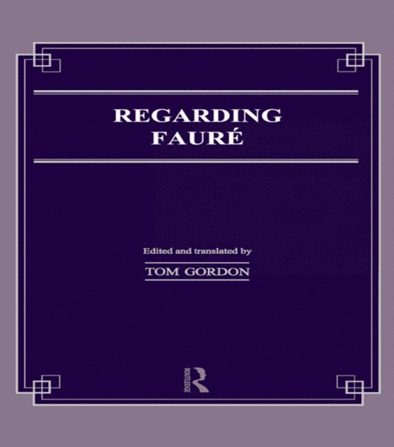 Tom Gordon - Regarding Faure, E-bok
