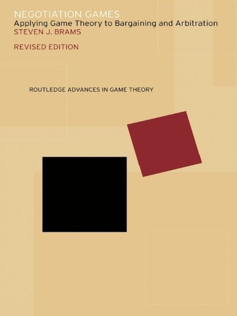 David Ethan Milstein, Michelle E. Waldron, David H. McElreath, Ronald J. Quarles, Steven Brams - Negotiation Games, E-bok