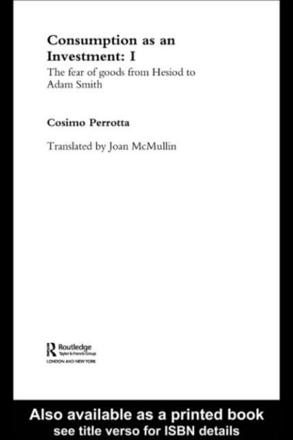Cosimo Perrotta - Consumption as an Investment, E-bok