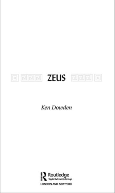 Ken Dowden - Zeus, E-bok