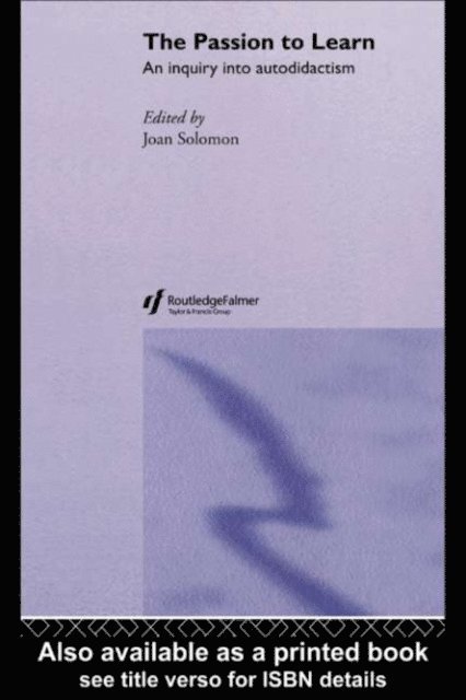 Joan Solomon - Passion to Learn, E-bok