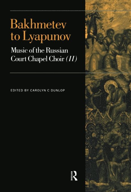Carolyn C. Dunlop - Bakhmetev to Lyapunov, E-bok