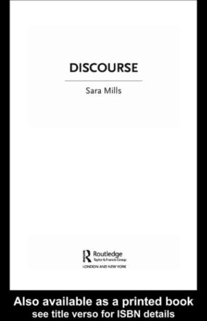 Sara Mills - Discourse, E-bok
