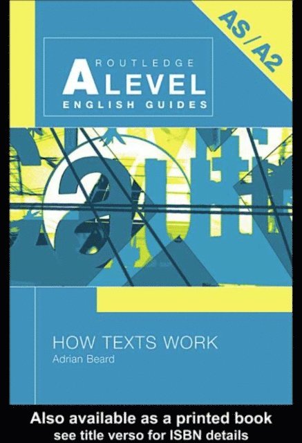 Adrian Beard - How Texts Work, E-bok