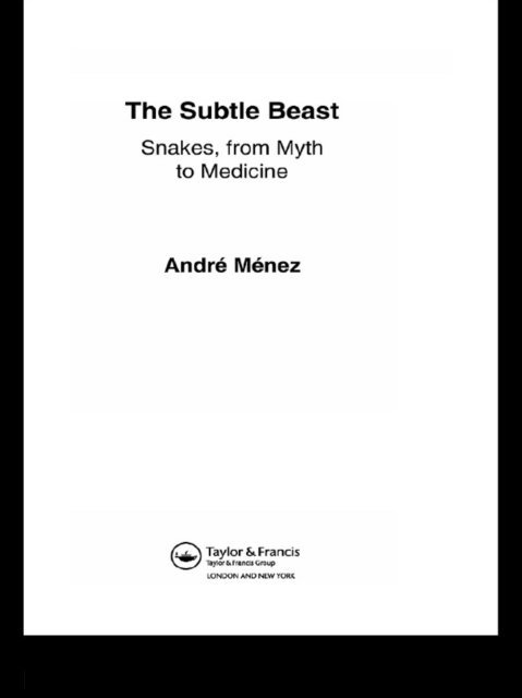 Andre Menez - Subtle Beast, E-bok