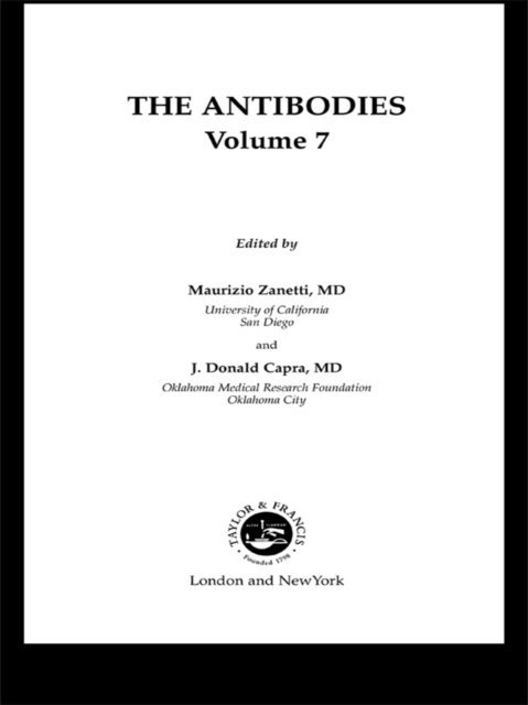 Donald J. Capra, Maurizio Zanetti - Antibodies, E-bok