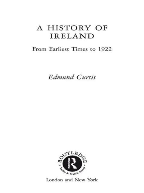 Edmund Curtis - History of Ireland, E-bok. Tillgänglighet: Lägg i varukorg