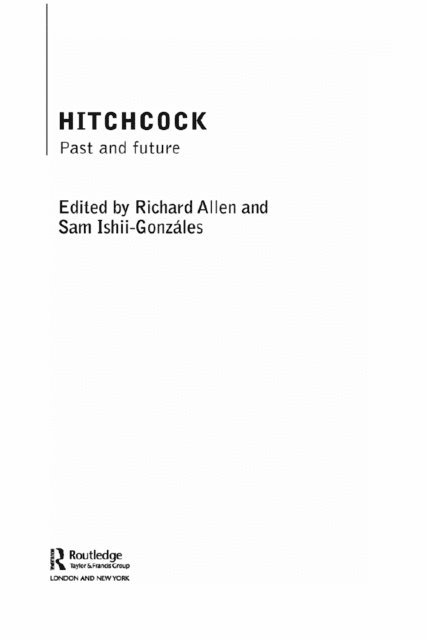 Sam Ishii-Gonzales, Richard Allen - Hitchcock, E-bok