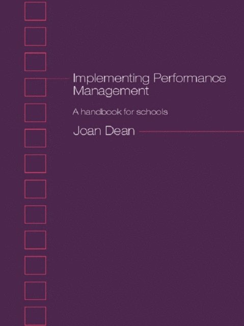 Joan Dean - Implementing Performance Management, E-bok