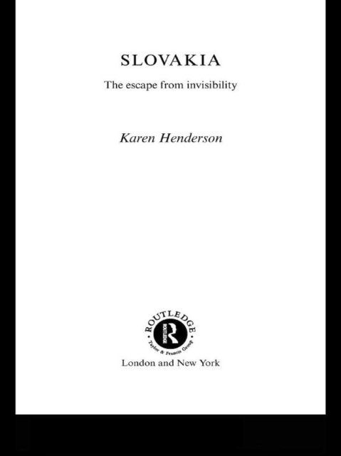 Karen Henderson - Slovakia, E-bok