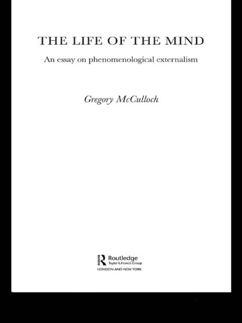 Gregory McCulloch - Life of the Mind, E-bok