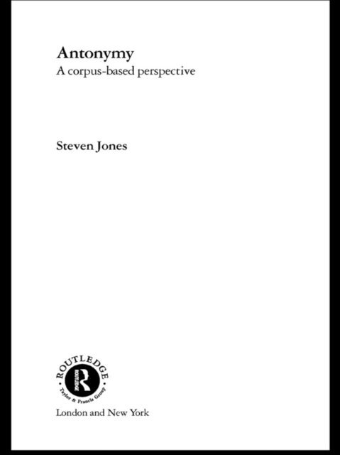Steven Jones - Antonymy, E-bok