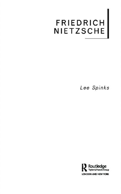 Lee Spinks - Friedrich Nietzsche, E-bok